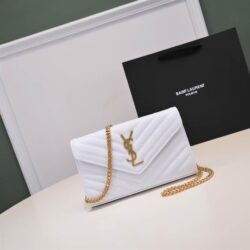 YSL Monogram chain wallet replica