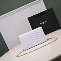 YSL Monogram chain wallet replica