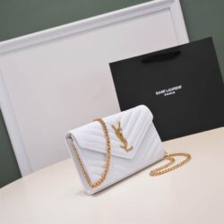 YSL Monogram chain wallet replica