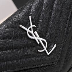 YSL Monogram chain wallet replica