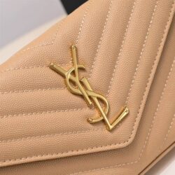 YSL Monogram chain wallet replica