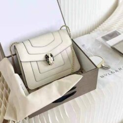 Bvlgari Leather Serpenti Forever Shoulder Bag replica