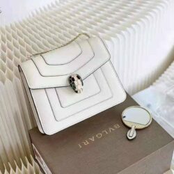 Bvlgari Leather Serpenti Forever Shoulder Bag replica