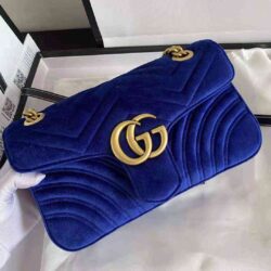 Gucci GG Marmont Velvet Shoulder Bag replica