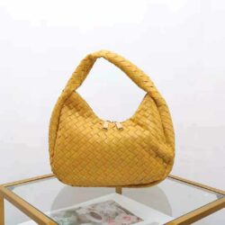 Bottega Veneta Woven Leather Hobo Bag replica