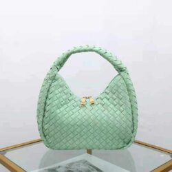 Bottega Veneta Woven Leather Hobo Bag replica