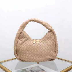 Bottega Veneta Woven Leather Hobo Bag replica