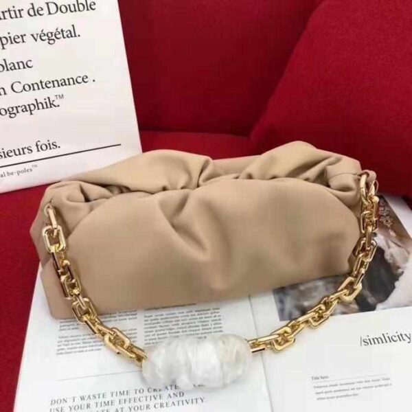 Bottega Veneta The Chain Pouch leather shoulder bag replica