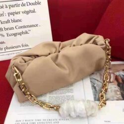 Bottega Veneta The Chain Pouch leather shoulder bag replica