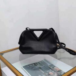 Bottega Veneta Small Leather Point Top-Handle Bag replica