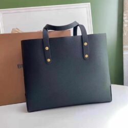 Burberry Leather Crest Small Tote Bag replica