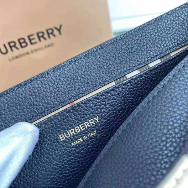 Burberry Small Leather and Vintage Check Crossbody Bag replica