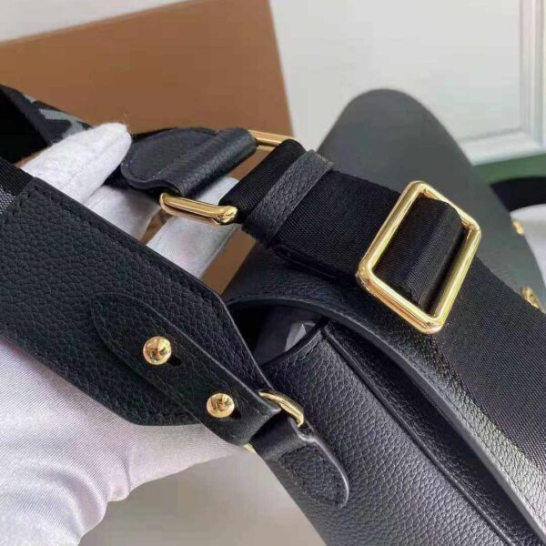 Burberry Small Leather and Vintage Check Crossbody Bag replica
