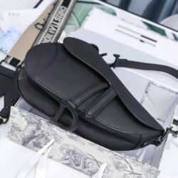 Dior Saddle Bag Black replica