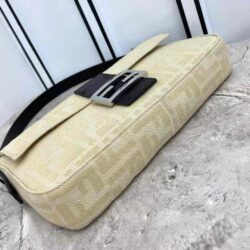 Fendi Zucca Baguette Beige