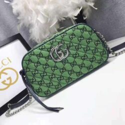 Gucci GG Marmont Multicolor small shoulder bag replica