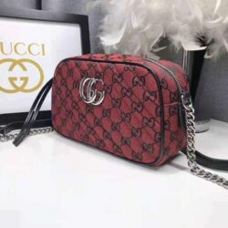 Gucci GG Marmont Multicolor small shoulder bag replica