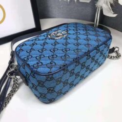 Gucci GG Marmont Multicolor small shoulder bag replica