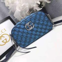 Gucci GG Marmont Multicolor small shoulder bag replica