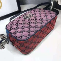 Gucci GG Marmont Multicolor small shoulder bag replica