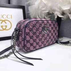 Gucci GG Marmont Multicolor small shoulder bag replica