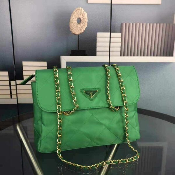 Prada Black Quilted Nylon Vintage Shoulder Bag replica
