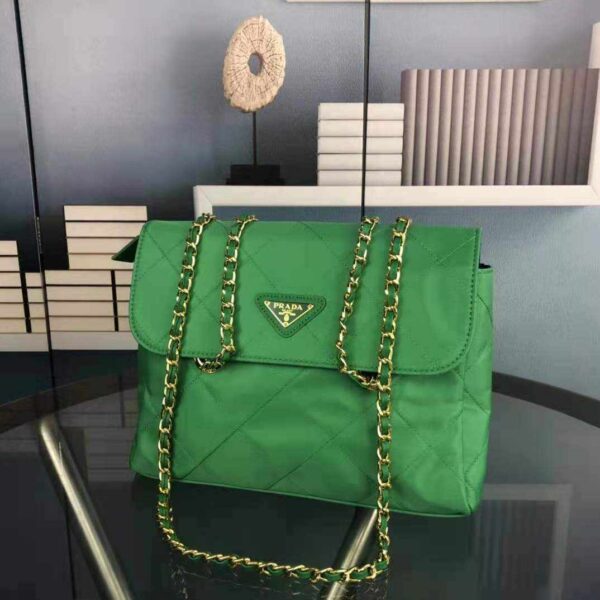 Prada Black Quilted Nylon Vintage Shoulder Bag replica
