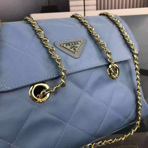 Prada Black Quilted Nylon Vintage Shoulder Bag replica