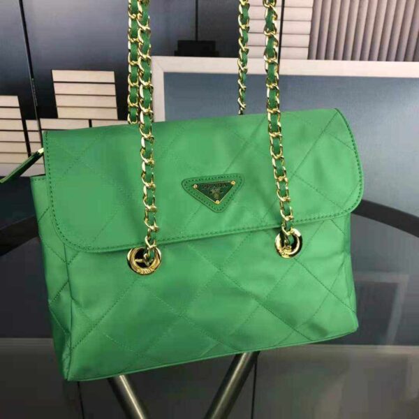Prada Black Quilted Nylon Vintage Shoulder Bag replica