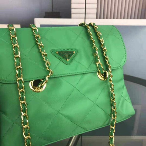 Prada Black Quilted Nylon Vintage Shoulder Bag replica