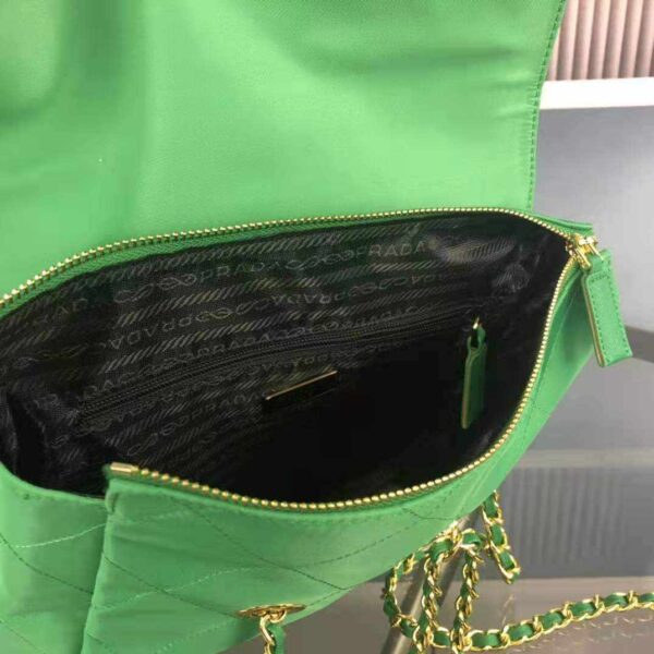 Prada Black Quilted Nylon Vintage Shoulder Bag replica