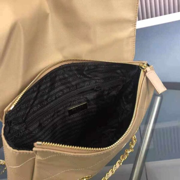 Prada Black Quilted Nylon Vintage Shoulder Bag replica
