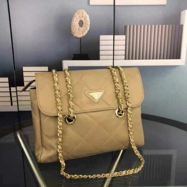 Prada Black Quilted Nylon Vintage Shoulder Bag replica