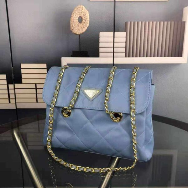 Prada Black Quilted Nylon Vintage Shoulder Bag replica