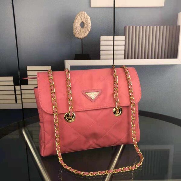 Prada Black Quilted Nylon Vintage Shoulder Bag replica