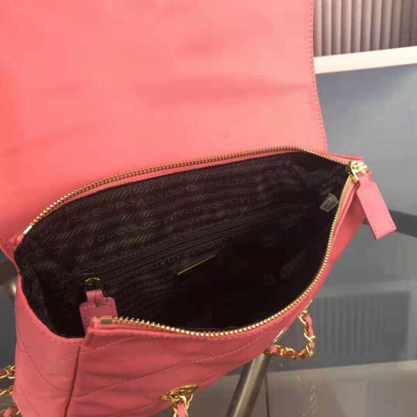 Prada Black Quilted Nylon Vintage Shoulder Bag replica