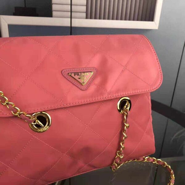 Prada Black Quilted Nylon Vintage Shoulder Bag replica