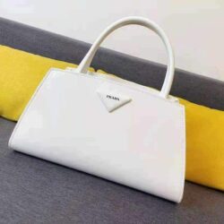 Prada Brushed leather handbag replica