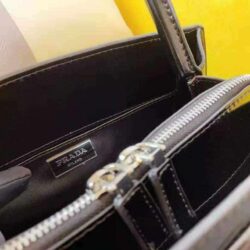 Prada Brushed leather handbag replica