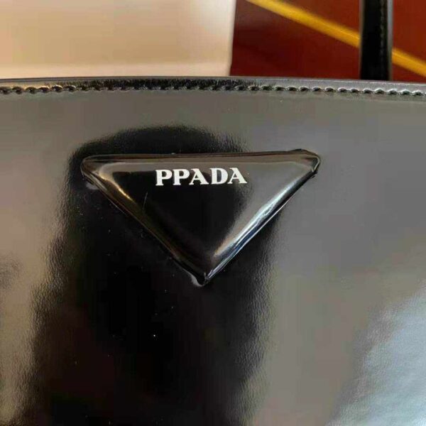 Prada Brushed leather handbag replica