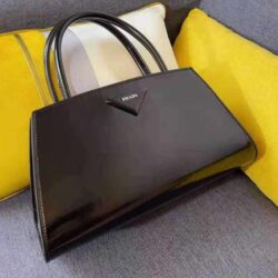 Prada Brushed leather handbag replica