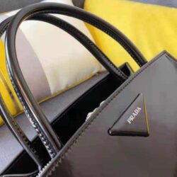 Prada Brushed leather handbag replica