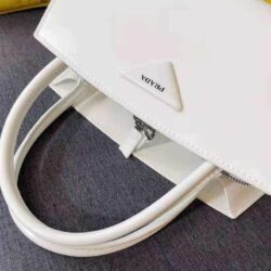 Prada Brushed leather handbag replica