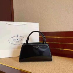 Prada Brushed leather handbag replica