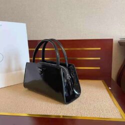 Prada Brushed leather handbag replica