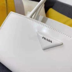 Prada Brushed leather handbag replica