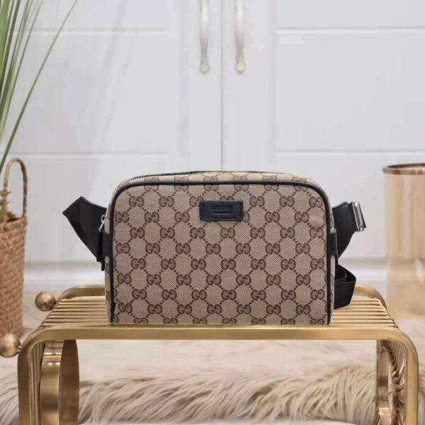 Gucci Messenger Crossbody New Zip Tote Handbag Gg Canvas replica