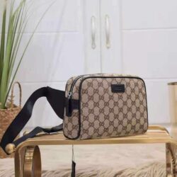 Gucci Messenger Crossbody New Zip Tote Handbag Gg Canvas replica