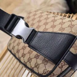 Gucci Messenger Crossbody New Zip Tote Handbag Gg Canvas replica