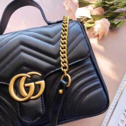 Gucci GG Marmont small top handle bag